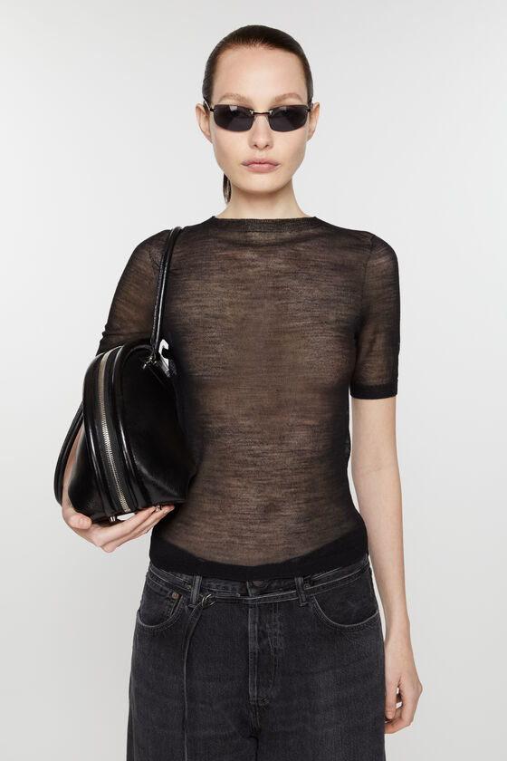 (image for) Generous Sheer knit t-shirt